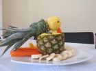 Recipe for A parrot from pineapple